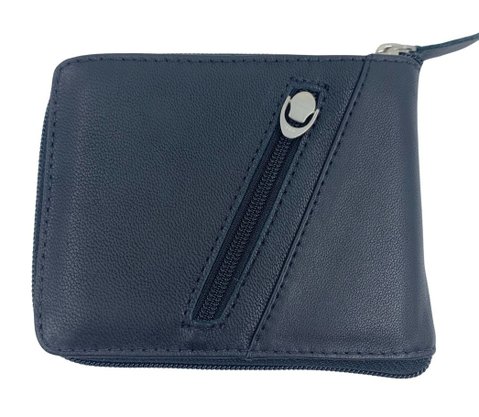 Carteira Ferracini Couro Masculina Zíper 270