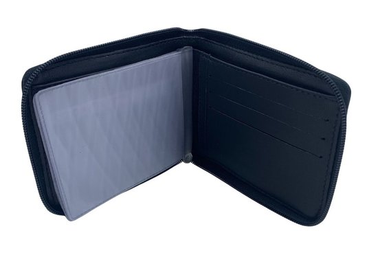 Carteira Ferracini Couro Masculina Zíper 270