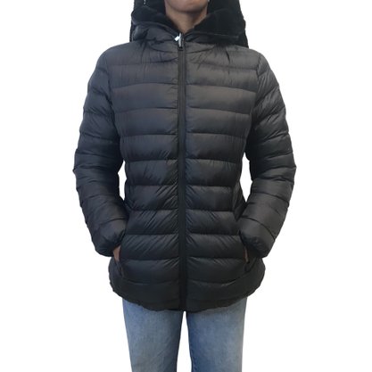 Casaco Alpelo Dupla Face com Capuz Preto 40500074