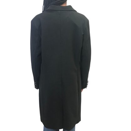 Casaco Alpelo Lã Longo com Fecho Preto 20900066