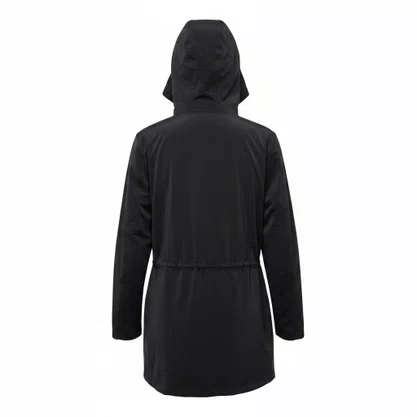 Casaco Feminino Plus Size Parca Leve Alpelo Preto 21600047
