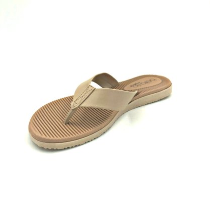 Chinelo Beira Rio Conforto Bege 8395200