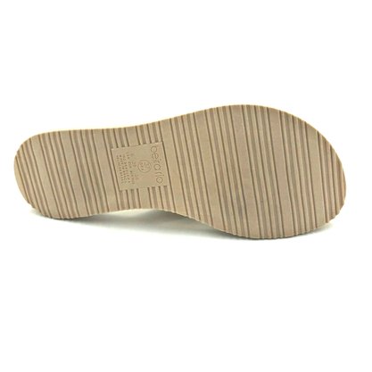 Chinelo Beira Rio Conforto Bege 8395200