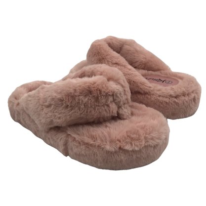 Chinelo de Quarto Katurê Feminino Flat Form Rosa 431