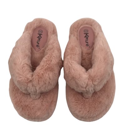 Chinelo de Quarto Katurê Feminino Flat Form Rosa 431