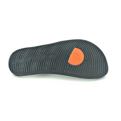 Chinelo Feminino Kenner Ibiza Preto/Prata