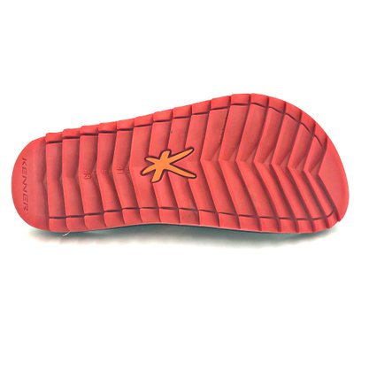 Chinelo Kenner Kivah Cushy Spider Preto/Vermelho