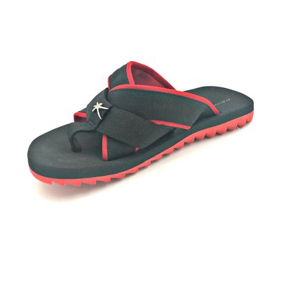 Chinelo Kenner Kivah Cushy Spider Preto/Vermelho