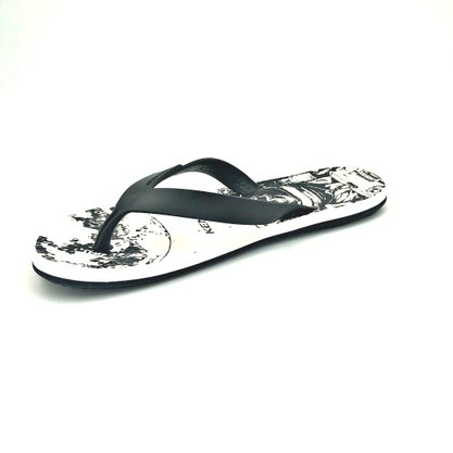 Chinelo Masculino Kenner Summer Caveira Branco