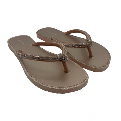 Chinelo Miss Love com Brilho Cobre CH2304