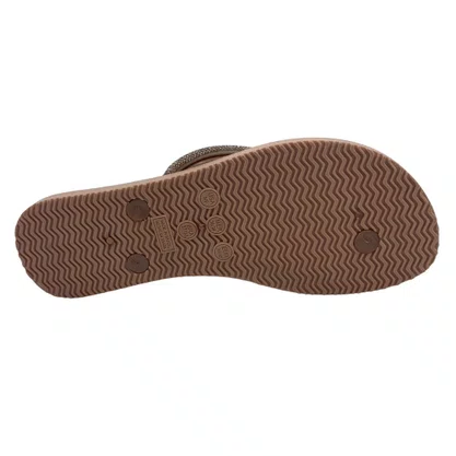 Chinelo Miss Love com Brilho Cobre CH2304