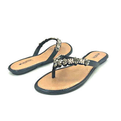 Chinelo Mississipi Pedrarias Preto 2371