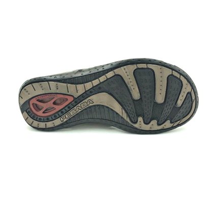 Chinelo Pegada Masculino Couro Cravo 131663