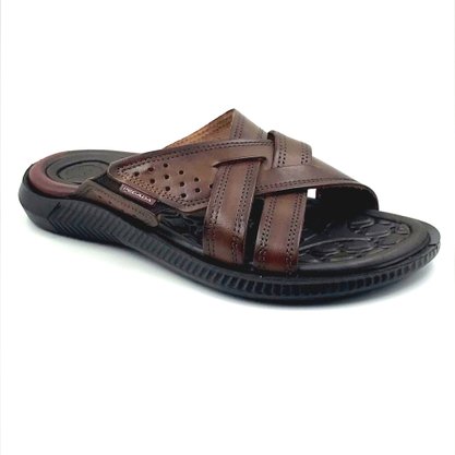 Chinelo Pegada Masculino Marrom 133151