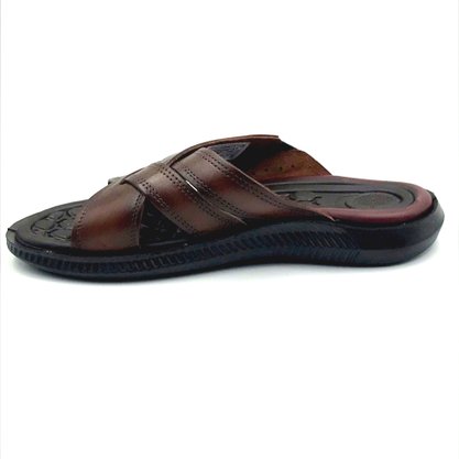 Chinelo Pegada Masculino Marrom 133151