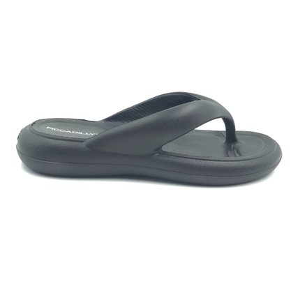 Chinelo Piccadilly Marshmallow Macio Preto 248001
