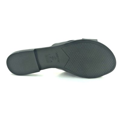 Chinelo Rasteiro Beira Rio Conforto Preto 8350103