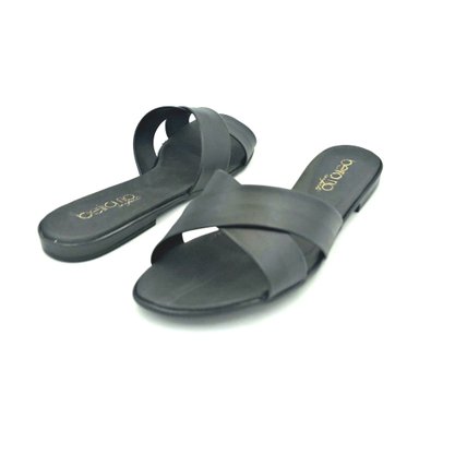 Chinelo Rasteiro Beira Rio Conforto Preto 8350103