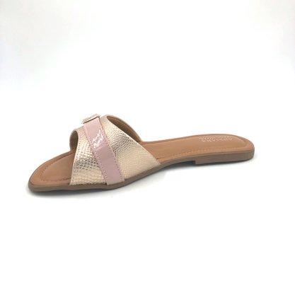 Chinelo Slaide Tamanho Especial 38 a 42 Rosa 01260