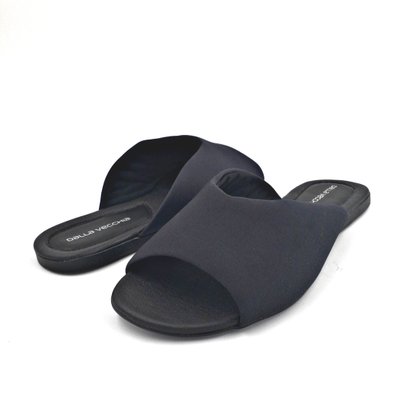 Chinelo Slide Dalla Vecchia Tamanho Especial Preto 319