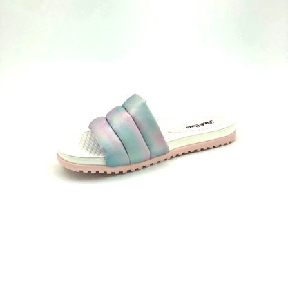 Chinelo Slide Menina Pink Cats Multicolor 1371