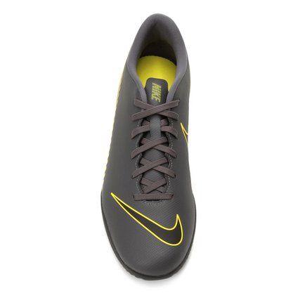 Chuteira de Futsal Nike Mercurial Vapor 12 Club Cinza