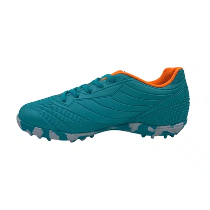 Chuteira Infantil Society Penalty Matis Kids XXI Turquesa