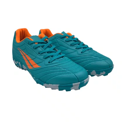 Chuteira Infantil Society Penalty Matis Kids XXI Turquesa