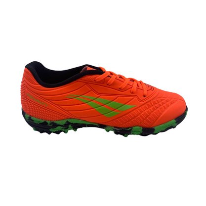 Chuteira Penalty Society Infantil Matis XXI Coral com Verde
