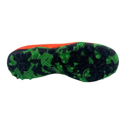 Chuteira Penalty Society Infantil Matis XXI Coral com Verde