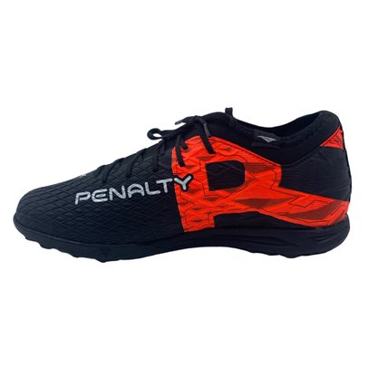 Chuteira Penalty Society RX Locker Y-3.0 Preta com Coral