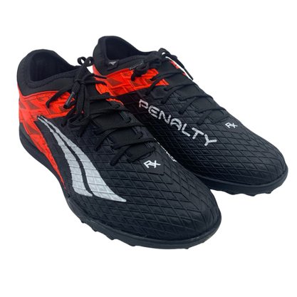 Chuteira Penalty Society RX Locker Y-3.0 Preta com Coral