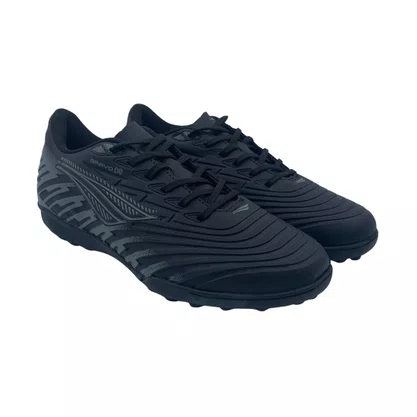 Chuteira Society Masculina Penalty Bravo Y-3.0 Preta/Chumbo