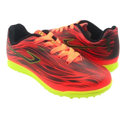 Chuteira Topper Society Infantil Laranja Slick V
