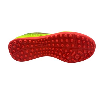 Chuteira Topper Society Infantil Slick VI Amarelo