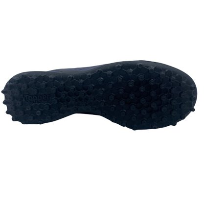 Chuteira Topper Society Masculina Forza Preta com Cinza