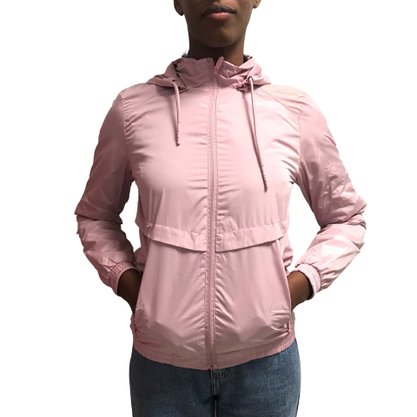 Corta Vento Dunialin com Capuz Removível Rosa 2211