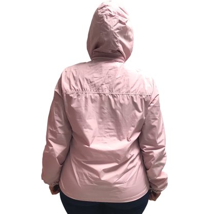 Corta Vento Dunialin Plus Size Rosa 2237