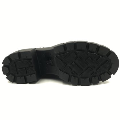 Coturno Bottero Cano Baixo Tratorado Preto 347202