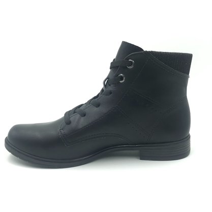 Coturno Mississipi Feminino Salto Baixo Preto 834