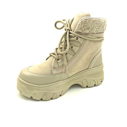 Coturno Ramarim Flatform Bege 2186132
