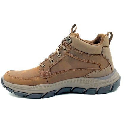 Coturno Skechers Repelente à Água Respected Boswell Marrom