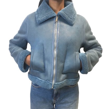 Jaqueta Alpelo Aviador Dupla Face Azul 41200007