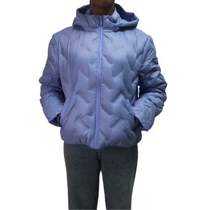 Jaqueta Alpelo Pluma de Pato Curta Azul 40200132