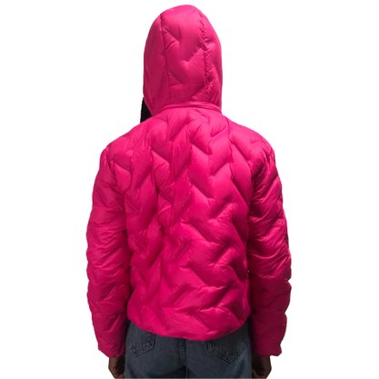 Jaqueta Alpelo Pluma de Pato Curta Rosa 40200132