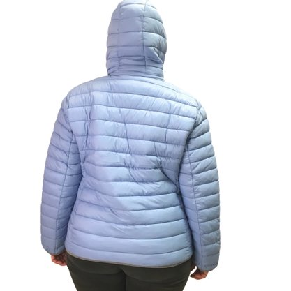 Jaqueta Alpelo Plus Size Capuz Removível Azul 200258