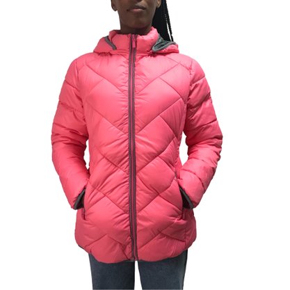 Jaqueta Apelo com Capuz Removível Rosa 40500157