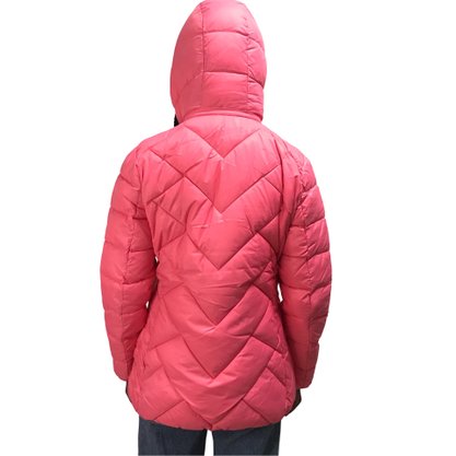 Jaqueta Apelo com Capuz Removível Rosa 40500157