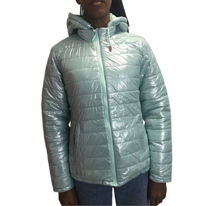 Jaqueta Dunialin Dupla Face com Capuz Verde 2204