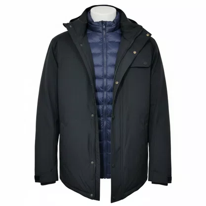 Jaqueta Masculina Alpelo 3 em 1 Preta 20900062 Resistente'Água